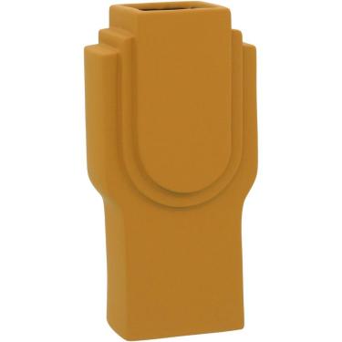 Imagem de Opala Vaso 25X13X9Cm Cerâmica Amarelo