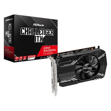 Imagem de Placa de Vídeo AsRock RX 6400 CLI 4G 4GB GDDR6 64bits - 90-GA3CZZ-00UANF