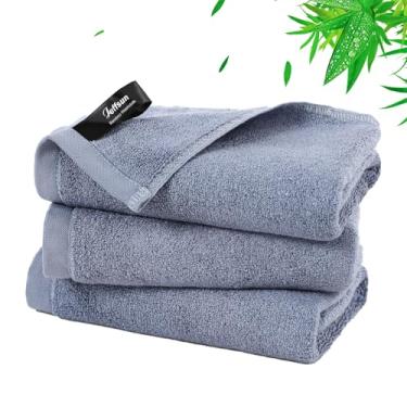 Imagem de JEFFSUN Toalhas Demaquilantes Reutilizáveis, 13 X Polegadas, De Limpeza Extra Grandes Para Rosto E Corpo, Toalha Supermacia Suave Peles Sensíveis, Fácil Enxaguar, Secagem Rápida, Azul Jeans, Facial