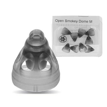 Imagem de Phonak Open Smokey Domes 4.0 – (1 pacote/10-Domes) – Compatível com Marvel, Paradise & Lumity RIC Aparelhos Auditivos (médio)