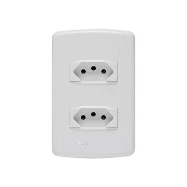 Imagem de Tomada Iriel Duale Up 2p+terra Duplex 10a