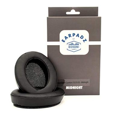 Imagem de Almofadas auriculares de substituição premium Dekoni para Bose QuietComfort 35 e QC35 II | Capas macias para fones de ouvido com espuma viscoelástica | Compatível com Bose QC25, QC15 | fácil