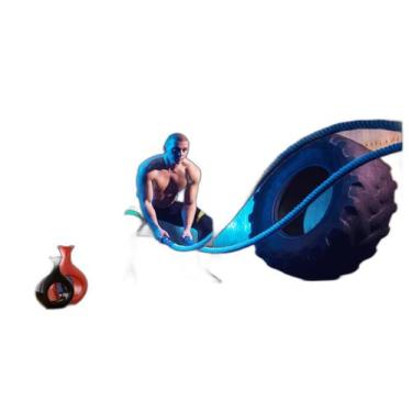 Imagem de Papel De Parede 3D Academia Exercício Exercício Funcional 3,5M Aca30 -