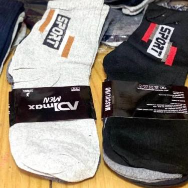 Imagem de Kit com  4 pares de meias cano longo - Camisaria R10 