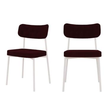 Imagem de Kit com 2 Cadeiras para Sala de Jantar Mona Yescasa