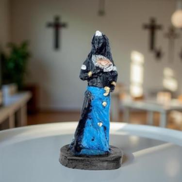 Imagem de Imagem Iemanjá Orixá umbanda candomblé resina 10 cm