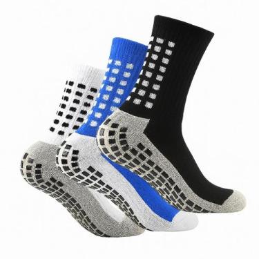 Imagem de Kit 3 Pares Meia De Compressão Esportiva Corrida Ciclismo - BBH