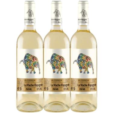 Imagem de Vinho Branco La Vache Espagnole Macabeo 750ml (3 Und)
