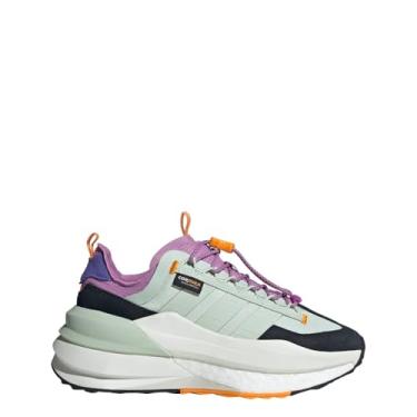 Imagem de adidas Tênis feminino Avryn_X, Linho verde/linho verde/pré-amado Pur, 36