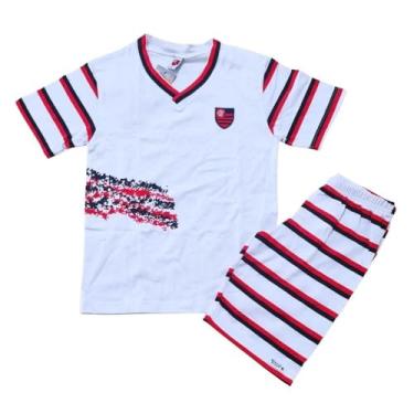 Imagem de Pijama Infantil Flamengo Curto Oficial