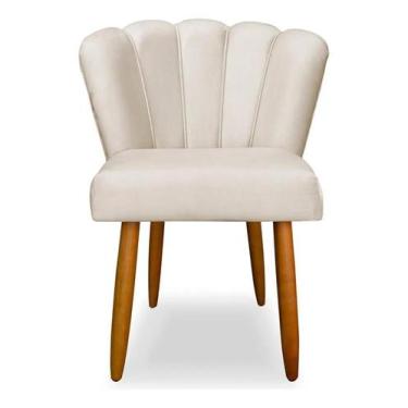 Imagem de Cadeira Petala para Sala de Jantar Sala de Estar Penteadeira Luxo - Un