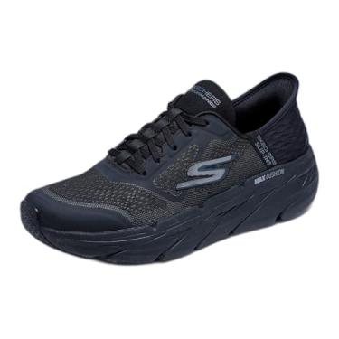 Imagem de Skechers Tênis masculino Max Cushion Premier Ascendant Hands Free Slip-Ins, preto, 38, Preto, 38