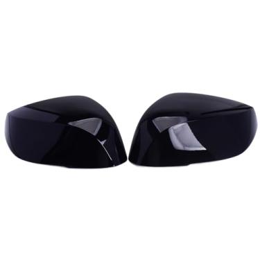 Imagem de Yuacdky Tampa do espelho retrovisor da porta lateral exterior do carro para Infiniti QX30 Q50S Q50 Q70 2014-2021