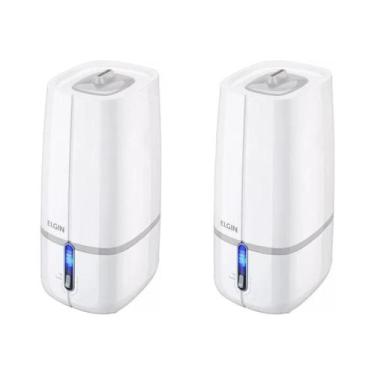 Imagem de Kit 2 Umidificadores Ultrassônicos Elgin 2L Bivolt
