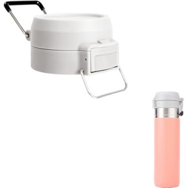 Imagem de 1 pacote de tampa de substituição para Stanley Quick Flip GO, tampa superior adequada para Stanley Cup 680 g 1,020 g, tampa de garrafa de água de um botão compatível com acessórios Stanley Quick Flip
