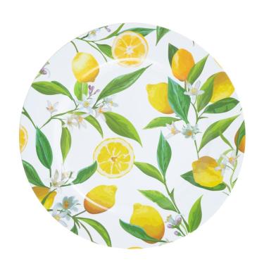 Imagem de Sousplat Plástico Limão Branco 33Cm - Royal