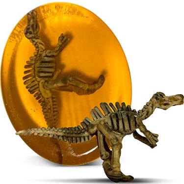 Imagem de Relaxcation Sabonete natural para crianças com brinquedos dentro | Brinquedo surpresa dentro do bar | Feito nos EUA com ingredientes seguros | Rotina diária favorita das crianças (brinquedo de fóssil)