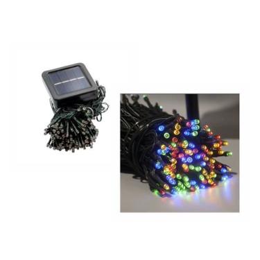 Imagem de Pisca-Pisca Solar Led 12m 100 Leds RGB (Luz Colorida) - DECORLUX