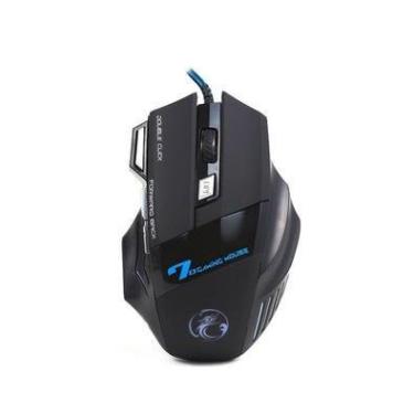 Imagem de Mouse Gamer Estone X7, RGB, 3200 DPI, 7 Botões, Preto, Óptico