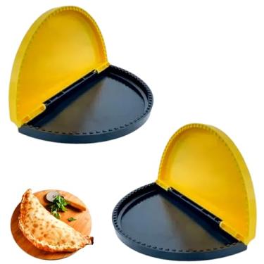 Imagem de Crimpador de tortilha e selador de tortilha, prensa de queijo de 20 cm para empanadas, sanduíches, samosas, prensa de lanche fácil de limpar e sem BPA, ferramenta seladora de sanduíche para cozinhar