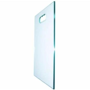 Imagem de ‌Tábua de Vidro para Cozinha - 8mm Lapidada e Inquebrável, Ideal para Cortar Carnes, Legumes e Pães - Antiderrapante e Fácil de Limpar