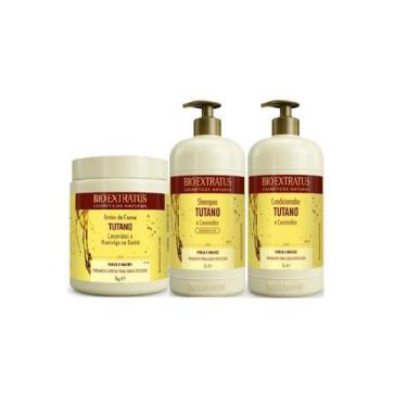 Imagem de Kit Tutano E Ceramidas Shampoo/Condicionador/ Banho de Creme 1kg Bio E