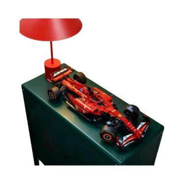 Imagem de Kit De Montagem De Modelo De Carro De Corrida Vermelho E Azul, Brinque