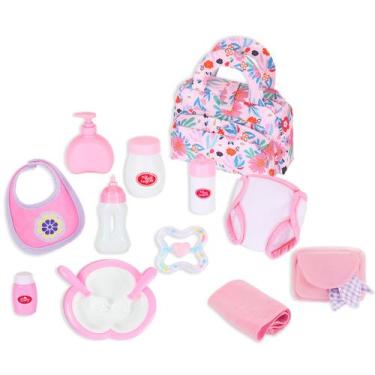 Imagem de Conjunto de alimentação para bonecas Ecore Fun com bolsa portátil - 15