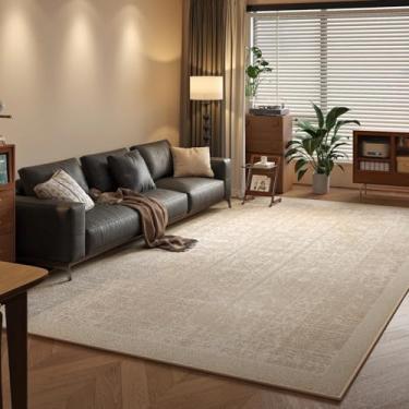 Imagem de Tapete grande para sala de estar, cabeceira, quarto, chão, pelo de laço, tapetes à prova d'água (200x300 cm/WR2261-QT)