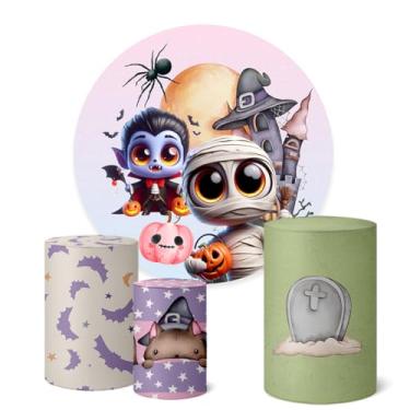 Imagem de Trio Capas Cilindro e Painel 1,50m Halloween (K1HAL0034)