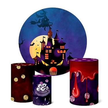 Imagem de Trio Capas Cilindro e Painel Festa 1,50m Halloween (K1HAL0013)