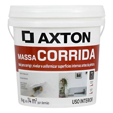 Imagem de Massa Corrida Interna 6 Kg Axton  Pronta Para Uso