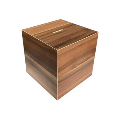 Imagem de Cofre Quadrado Grande Em Para Moedas E CéDulas - Cofrinho De Grande Capacidade, Design Moderno