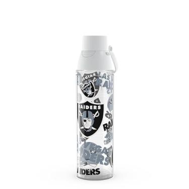 Imagem de Tervis Venture Lite NFL Las Vegas Raiders - Copo de viagem com isolamento térmico de parede dupla feito nos EUA mantém as bebidas frias e quentes, garrafa de água de 680 g,