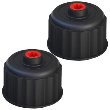 Imagem de mapleza Tampa de latas de gás, tampa de jarro de substituição de combustíveis, tampa de substituição de combustíveis de corrida 3042, jarras de combustível de corrida de 5 galões, tampa de tanque de