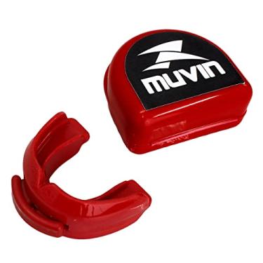 Imagem de Protetor Bucal Duplo Profissional Muvin – Moldável – Com Estojo – EVA - Proteção - Lutas – Esportes de Contato - Artes Marciais – Boxe – Muay Thai – Jiu Jitsu – Judô – Karate – Taekwondo – Kung Fu