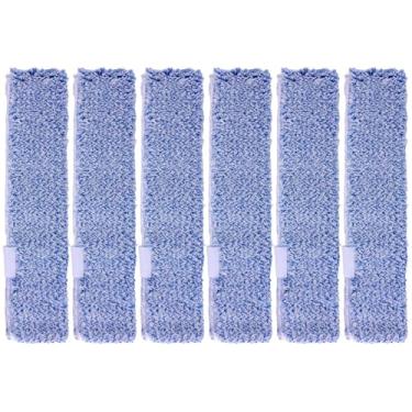 Imagem de Penitue 6 Peças Recarga Microfibra Limpeza Janelas, 35cm Lavável e Reutilizável Capa Pano Rodo de Limpeza Janelas Acessório para MR.SIGA Ferramentas Profissionais Window Cleaning Escritório em Casa