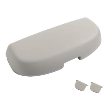 Imagem de Suporte de óculos de sol Jaronx para BMW Série 3 E90,5 Series E60, 1 Série E81, X1 E84, estojo de armazenamento para óculos de sol, caixa de armazenamento para substituição para o lado do motorista sobre a cabeça do teto (chassi cinza)