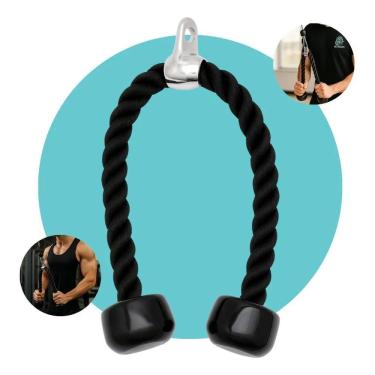 Imagem de Corda Puxador Triceps Para Cross Over Profissional Academia