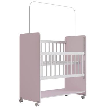 Imagem de Mini Berço Grade Movel 89 cm Outside Mobbs