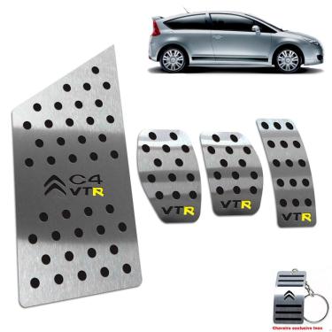 Imagem de Pedaleira Com Descanso Citroen C4 Vtr 2005 A 2010 Preto