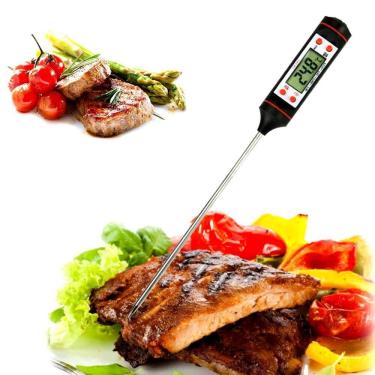 Imagem de Termômetro De Cozinha Para Carnes E Bebidas