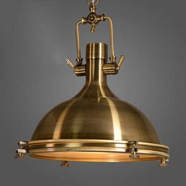 Imagem de Lustre moderno de ferragens Lustre antigo industrial de metal com luzes pendentes com soquete E27 Lustre de teto é adequado compatível com cafeteria Loft Cozinha Restaurante, pingente lig