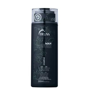 Imagem de Truss Professional Shampoo Man Nature | Cabelo, barba e pele | Prevenção de acne e foliculite | Higienização profunda 300ml