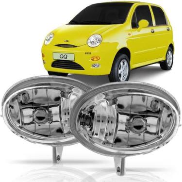 Imagem de Farol de Milha Auxiliar Chery QQ 2010 2011 2012 2013 - SP ACESSÓRIOS, 