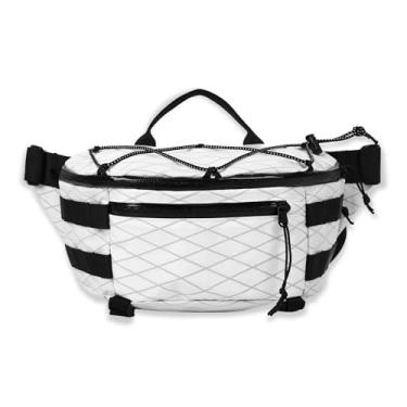 Imagem de VOTAGOO GEAR Bolsa tiracolo X-Pac 7L, bolsa transversal leve com fivela Fidlock e zíperes YKK para viagens e atividades ao ar livre, Branco, One Size, Airsoft masculino para uso ao ar livre para caça