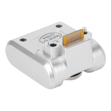 Imagem de Serounder Adaptador de Sapata NEX-3, Adaptador de Sapatas de Acesso Adequado para C3 F3 NEX-5 NEX 5N 5R 5C 5T Acessórios de Montagem de Flash de Câmera para Conectar Câmeras a (Prata)