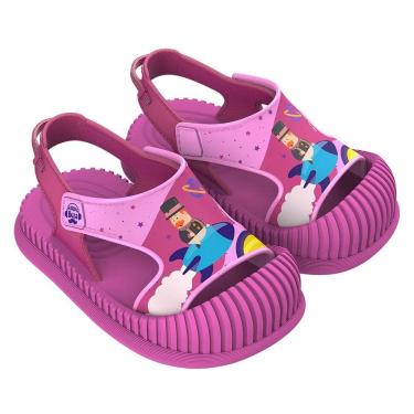 Imagem de Sandalia Infantil Menina Conforto Mundo Bita Spacial 23039