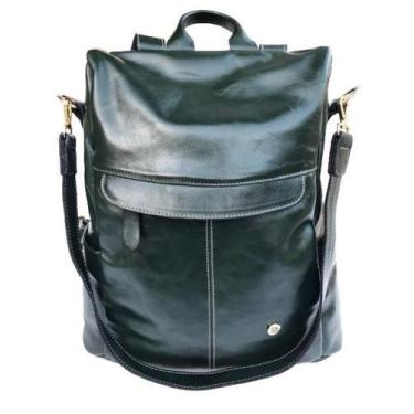 Imagem de Mochila Bolsa Feminina em Couro Legítimo Luxo - Gaios Emporium