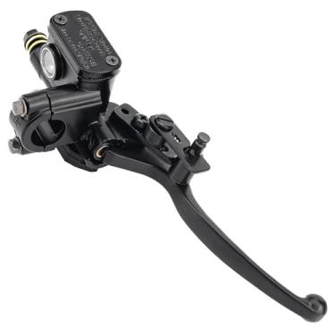 Imagem de AMTOLXL Alavanca de manípulo do cilindro mestre de freio hidráulico direito universal de 7/20.3 cm, compatível com scooter quadriciclo quadriciclo e ciclomotor 50cc 110cc 125cc 150cc 200cc 250cc ATV